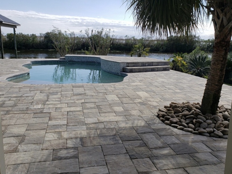 Pool patio remodel madisonville la