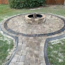 Fire Pit Paver Installation in Hammond, LA