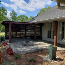 Tremron Stonehurst Patio Pavers Installed in Madisonville, LA