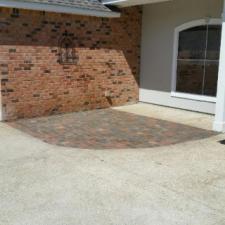 Small walkway and patio in New Orleans, Louisiana