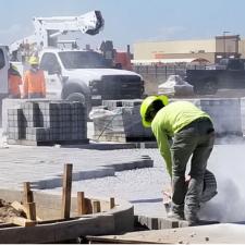 Green Infrastructure Project with Permeable Pavement in Conjunction with Construction ECOServices 3