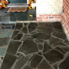 Pennsylvania Blue Stone Installed Over Concrete in Metairie, LA