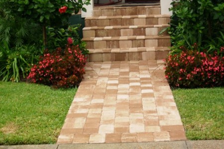 travertine pavers