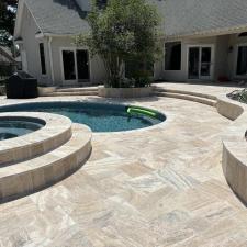 Travertine Outdoor Living Renovation in Baton Rouge, LA