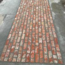 Brick Apron Repaired at Entrance to Hammond, LA Subdivision