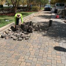 Paver Repairs to Entrance at Terra Bella in Covington, LA